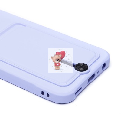 Чехол-накладка для Samsung Galaxy A25 5G (светло-фиолетовый) - SC304 с картхолдером Чехол-накладка для Samsung Galaxy A25 5G (светло-фиолетовый) - SC304 с картхолдером