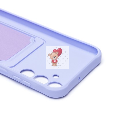 Чехол-накладка для Samsung Galaxy A25 5G (светло-фиолетовый) - SC304 с картхолдером Чехол-накладка для Samsung Galaxy A25 5G (светло-фиолетовый) - SC304 с картхолдером