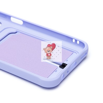 Чехол-накладка для Samsung Galaxy A25 5G (светло-фиолетовый) - SC304 с картхолдером Чехол-накладка для Samsung Galaxy A25 5G (светло-фиолетовый) - SC304 с картхолдером