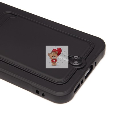 Чехол-накладка для Samsung Galaxy A26 5G (черный) - SC304 с картхолдером