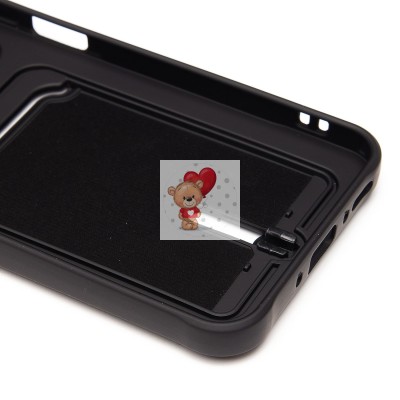 Чехол-накладка для Samsung Galaxy A26 5G (черный) - SC304 с картхолдером