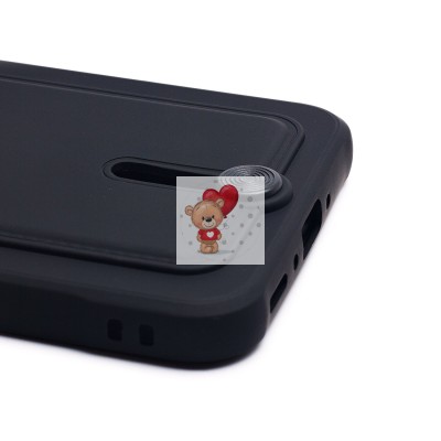 Чехол-накладка для Samsung Galaxy A35 (черный) - SC304 с картхолдером