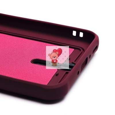 Чехол-накладка для Samsung Galaxy A35 (бордовый) - SC304 с картхолдером Чехол-накладка для Samsung Galaxy A35 (бордовый) - SC304 с картхолдером