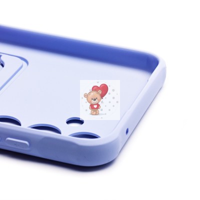 Чехол-накладка для Samsung Galaxy A35 (светло-фиолетовый) - SC304 с картхолдером