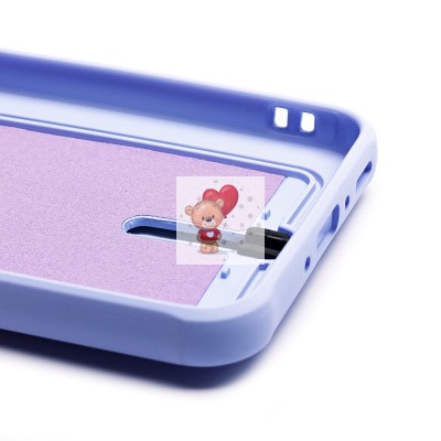 Чехол-накладка для Samsung Galaxy A35 (светло-фиолетовый) - SC304 с картхолдером