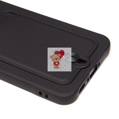 Чехол-накладка для Samsung Galaxy A36 5G (черный) - SC304 с картхолдером