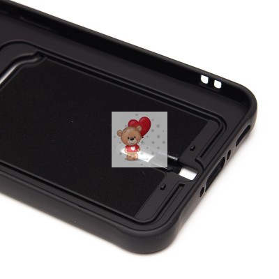 Чехол-накладка для Samsung Galaxy A36 5G (черный) - SC304 с картхолдером