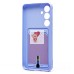 Чехол-накладка для Samsung Galaxy S24FE (светло-фиолетовый) - SC304 с картхолдером Чехол-накладка для Samsung Galaxy S24FE (светло-фиолетовый) - SC304 с картхолдером