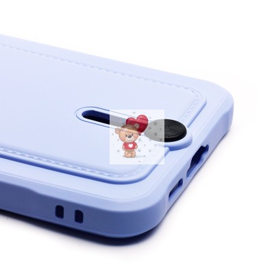 Чехол-накладка для Samsung Galaxy S24FE (светло-фиолетовый) - SC304 с картхолдером Чехол-накладка для Samsung Galaxy S24FE (светло-фиолетовый) - SC304 с картхолдером