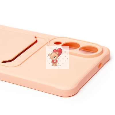 Чехол-накладка для Samsung Galaxy S25 Edge (светло-розовый) - SC304 с картхолдером Чехол-накладка для Samsung Galaxy S25 Edge (светло-розовый) - SC304 с картхолдером