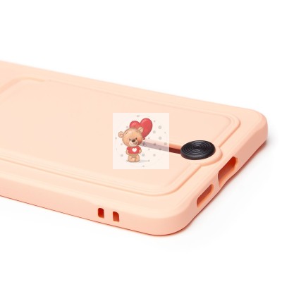 Чехол-накладка для Samsung Galaxy S25 Edge (светло-розовый) - SC304 с картхолдером Чехол-накладка для Samsung Galaxy S25 Edge (светло-розовый) - SC304 с картхолдером