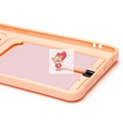 Чехол-накладка для Samsung Galaxy S25 Edge (светло-розовый) - SC304 с картхолдером Чехол-накладка для Samsung Galaxy S25 Edge (светло-розовый) - SC304 с картхолдером