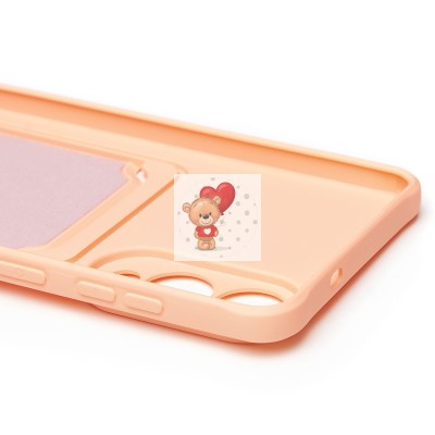 Чехол-накладка для Samsung Galaxy S25 Edge (светло-розовый) - SC304 с картхолдером Чехол-накладка для Samsung Galaxy S25 Edge (светло-розовый) - SC304 с картхолдером
