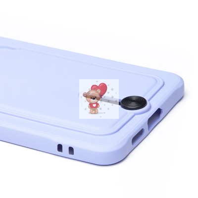 Чехол-накладка для Samsung Galaxy S25 Edge (светло-фиолетовый) - SC304 с картхолдером Чехол-накладка для Samsung Galaxy S25 Edge (светло-фиолетовый) - SC304 с картхолдером