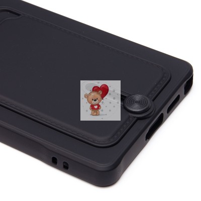 Чехол-накладка для Samsung Galaxy S25 Ultra (черный) - SC304 с картхолдером Чехол-накладка для Samsung Galaxy S25 Ultra (черный) - SC304 с картхолдером