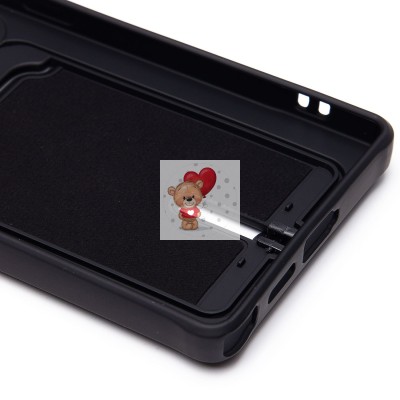 Чехол-накладка для Samsung Galaxy S25 Ultra (черный) - SC304 с картхолдером Чехол-накладка для Samsung Galaxy S25 Ultra (черный) - SC304 с картхолдером