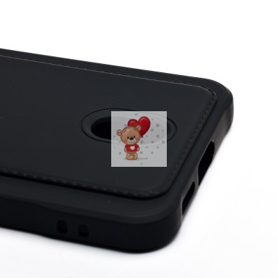 Чехол-накладка для Samsung Galaxy S25 (черный) - SC304 с картхолдером