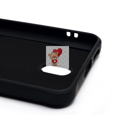 Чехол-накладка для Samsung Galaxy S25 (черный) - SC304 с картхолдером