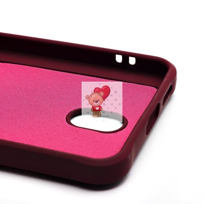 Чехол-накладка для Samsung Galaxy S25 (бордовый) - SC304 с картхолдером Чехол-накладка для Samsung Galaxy S25 (бордовый) - SC304 с картхолдером