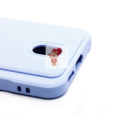 Чехол-накладка для Samsung Galaxy S25 (светло-фиолетовый) - SC304 с картхолдером