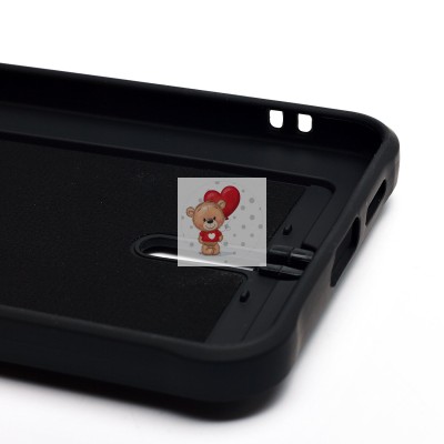 Чехол-накладка для Samsung Galaxy S25+ (черный) - SC304 с картхолдером Чехол-накладка для Samsung Galaxy S25+ (черный) - SC304 с картхолдером