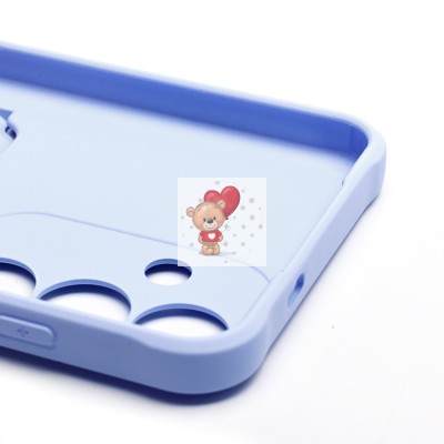 Чехол-накладка для Samsung Galaxy S25+ (светло-фиолетовый) - SC304 с картхолдером