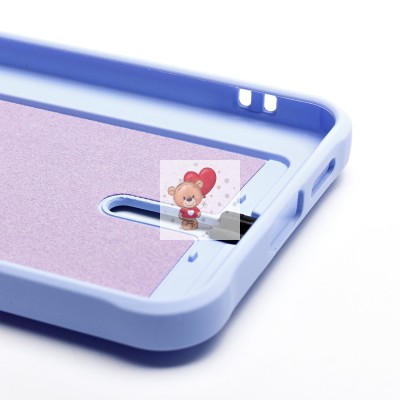 Чехол-накладка для Samsung Galaxy S25+ (светло-фиолетовый) - SC304 с картхолдером