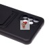 Чехол-накладка для Samsung A047 Galaxy A04s (черный) - SC304 с картхолдером