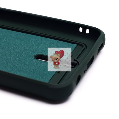 Чехол-накладка для Samsung A055 Galaxy A05 (темно-зеленый) - SC304 с картхолдером