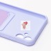 Чехол-накладка для Samsung A055 Galaxy A05 (светло-фиолетовый) - SC304 с картхолдером