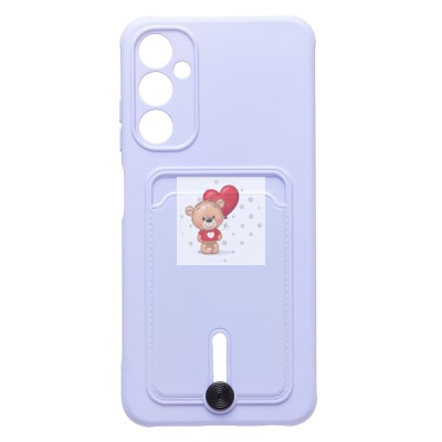 Чехол-накладка для Samsung A057 Galaxy A05s (светло-фиолетовый) - SC304 с картхолдером Чехол-накладка для Samsung A057 Galaxy A05s (светло-фиолетовый) - SC304 с картхолдером