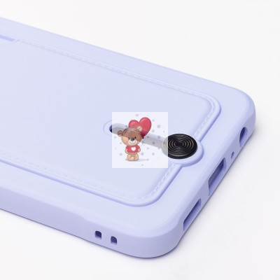 Чехол-накладка для Samsung A057 Galaxy A05s (светло-фиолетовый) - SC304 с картхолдером