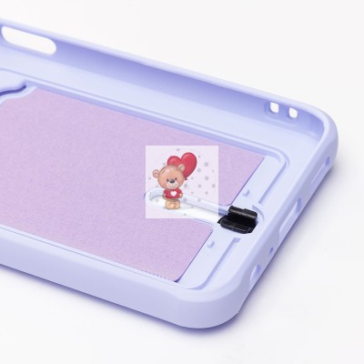 Чехол-накладка для Samsung A057 Galaxy A05s (светло-фиолетовый) - SC304 с картхолдером