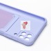 Чехол-накладка для Samsung A125 Galaxy A12 (темно-фиолетовый) - SC304 с картхолдером