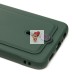 Чехол-накладка для Samsung A135 Galaxy A13 4G (темно-зеленый) - SC304 с картхолдером