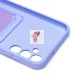 Чехол-накладка для Samsung A146 Galaxy A14 5G (MediaTek) (светло-фиолетовый) - SC304 с картхолдером