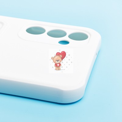 Чехол-накладка для Samsung A146 Galaxy A14 5G (MediaTek) (белый) - SC304 с картхолдером