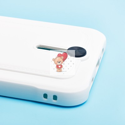 Чехол-накладка для Samsung A146 Galaxy A14 5G (MediaTek) (белый) - SC304 с картхолдером