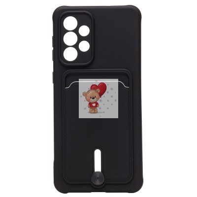 Чехол-накладка для Samsung A336 Galaxy A33 5G (черный) - SC304 с картхолдером Чехол-накладка для Samsung A336 Galaxy A33 5G (черный) - SC304 с картхолдером