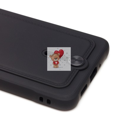 Чехол-накладка для Samsung A336 Galaxy A33 5G (черный) - SC304 с картхолдером