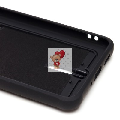 Чехол-накладка для Samsung A336 Galaxy A33 5G (черный) - SC304 с картхолдером