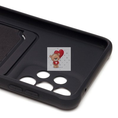 Чехол-накладка для Samsung A336 Galaxy A33 5G (черный) - SC304 с картхолдером