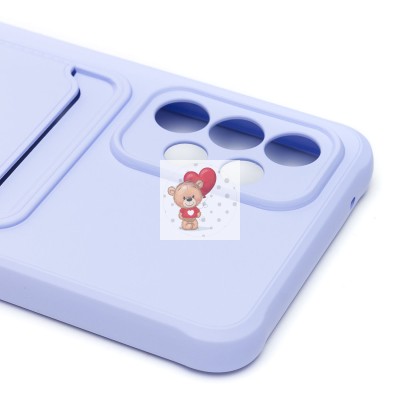 Чехол-накладка для Samsung A336 Galaxy A33 5G (светло-фиолетовый) - SC304 с картхолдером