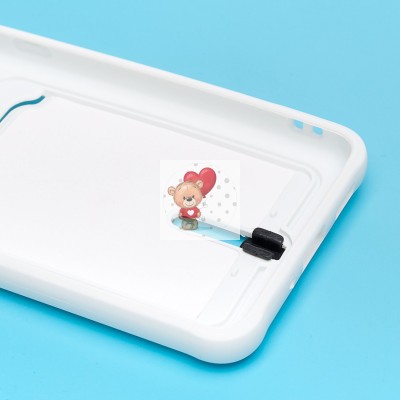 Чехол-накладка для Samsung A336 Galaxy A33 5G (белый) - SC304 с картхолдером