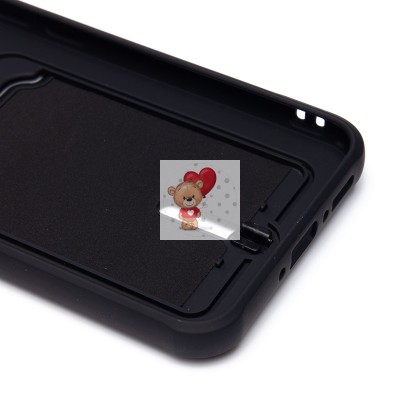 Чехол-накладка для Samsung A346 Galaxy A34 (черный) - SC304 с картхолдером