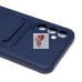 Чехол-накладка для Samsung A346 Galaxy A34 (темно-синий) - SC304 с картхолдером