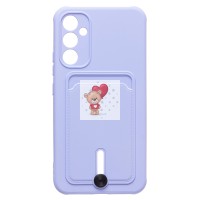 Чехол-накладка для Samsung A346 Galaxy A34 (светло-фиолетовый) - SC304 с картхолдером Чехол-накладка для Samsung A346 Galaxy A34 (светло-фиолетовый) - SC304 с картхолдером