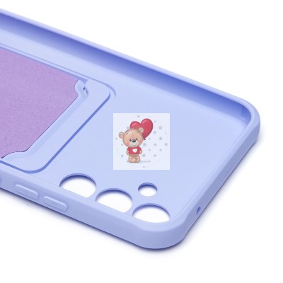 Чехол-накладка для Samsung A346 Galaxy A34 (светло-фиолетовый) - SC304 с картхолдером Чехол-накладка для Samsung A346 Galaxy A34 (светло-фиолетовый) - SC304 с картхолдером