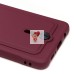Чехол-накладка для Samsung A515 Galaxy A51 4G (бордовый) - SC304 с картхолдером