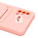 Чехол-накладка для Samsung A515 Galaxy A51 4G (светло-розовый) - SC304 с картхолдером
